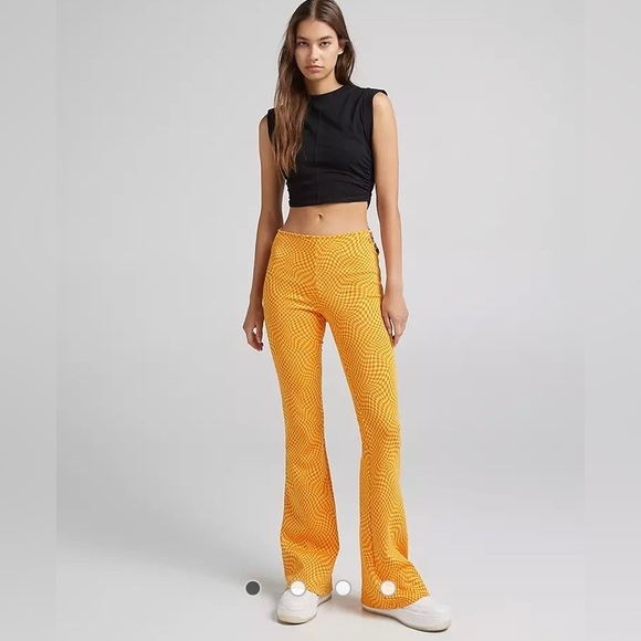 ASOS Bershka flare stretchy trousers - Picture 1 of 17